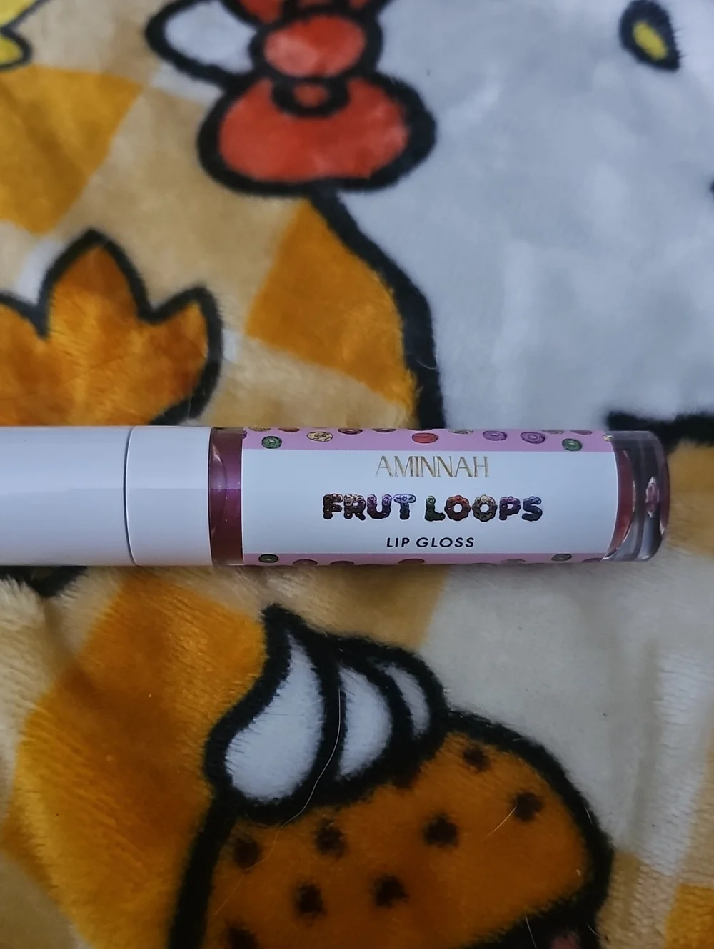 Aminnah Fruit Loops Lip Gloss - Pink Shine